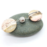 Rhodonite Stone Pink & Gray